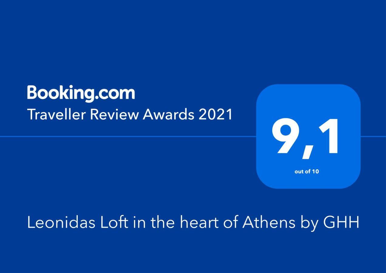 Leonidas Loft In The Heart Of Athens By Ghh Eksteriør bilde
